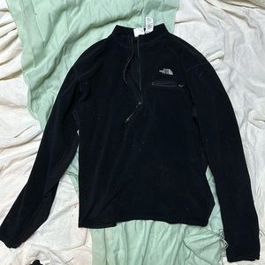 1/4 zip north face fleece